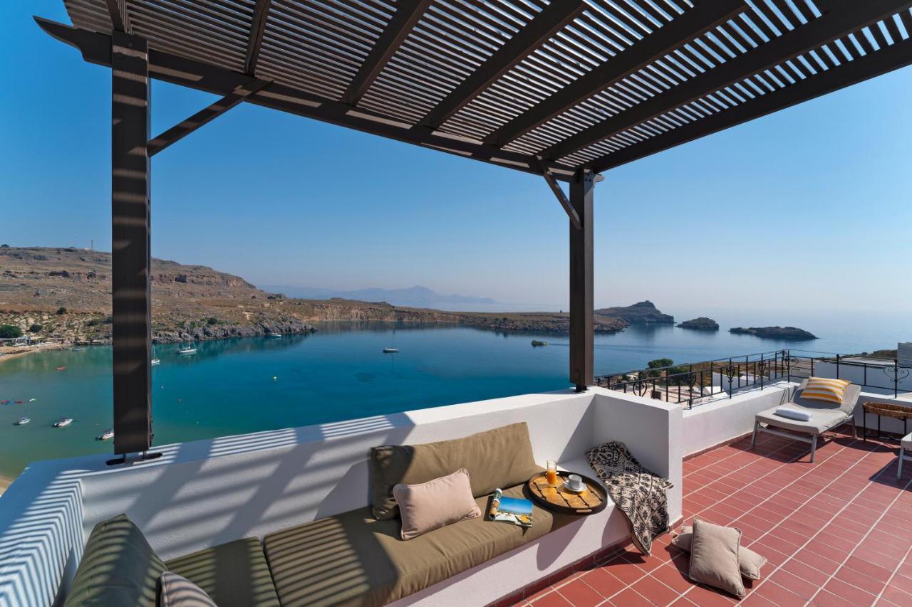 Maris Lindos Suites & Apartments Exterior foto