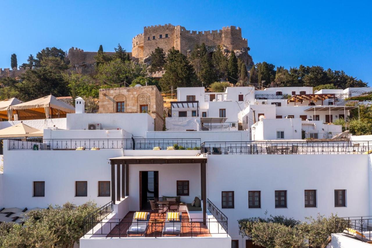 Maris Lindos Suites & Apartments Exterior foto